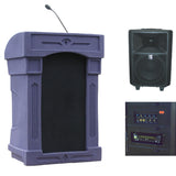 The DaVinci Freedom Podium - Wireless Mic & Speaker Custom Shell Color (+$300)
