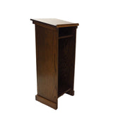 Full Pedestal Assistant Oak Lectern