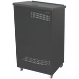 Mobile Lectern with Casters - Multiple Shelves, Custom Colors Datum ML100