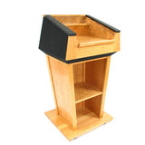 Presidential 500 Podium by Executive Wood Dark Oak