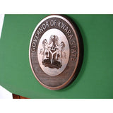 Logos for Lecterns by EWP Wood Logo Plaque (Laser Engraved)