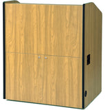 Multimedia Smart Podium - Non Sound Maple Laminate Amplivox
