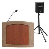 Tabletop Freedom Lectern - Battery Powered - Wireless Speaker & Mic