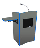 WIRELESS MULTIMEDIA COMPUTER LECTERN - CUSTOM COLORS