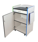 WIRELESS MULTIMEDIA COMPUTER LECTERN - CUSTOM COLORS