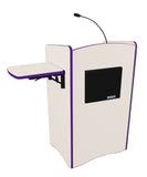 WIRELESS MULTIMEDIA COMPUTER LECTERN - CUSTOM COLORS