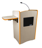 WIRELESS MULTIMEDIA COMPUTER LECTERN - CUSTOM COLORS