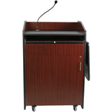Multimedia Presentation Podium with Sound and Wireless Mic