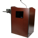 Multimedia Presentation Podium with Sound and Wireless Mic