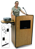 WIRELESS MULTIMEDIA COMPUTER LECTERN - CUSTOM COLORS