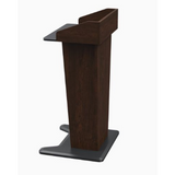 V Lectern with Shelves - AVFI LE402