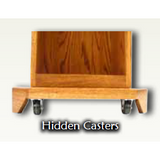 Oak Senator Deluxe Handcrafted Hardwood Speaker Stand Lectern
