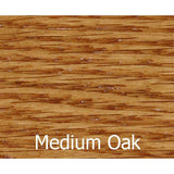 Elegant Oak Lectern with Cross by Executive Wood