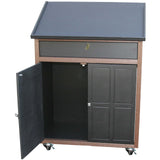Hotel Restaurant Golf Center Outdoor Podium Yes Locking Drawer (+$200) Yes Casters (+$200)