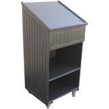 Outdoor Weather Resistant Podium w/ Lift Top Storage