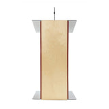 K2 Lectern - Wood & Metal Modern Design with Shelf