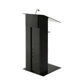 K3 Lectern - Elegant Dark Metal & Optional Wheels