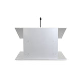 K8 - Aluminum Metal Tabletop Lectern w/ Add-on Options