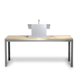 K8 - Aluminum Metal Tabletop Lectern w/ Add-on Options