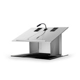 K8 - Aluminum Metal Tabletop Lectern w/ Add-on Options