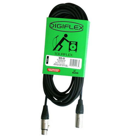 XLR Microphone Cable Audio cable 8m/25ft