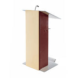 K2 Lectern - Wood & Metal Modern Design with Shelf