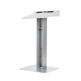 Y55 Lectern Customizable with Mic, Lamp, Wheels & More