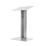 Y5 Lectern - Sturdy Wood & Metal, Optional Wheels & Cross