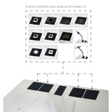 Y55 Lectern Customizable with Mic, Lamp, Wheels & More
