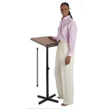 Expediter Portable Lightweight Adjustable Height Lectern Stand - Buy Online at PodiumStop.com