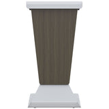 Slim Presentation Lectern Modern Metal Style LE222 AVFI