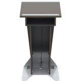 Slim Presentation Lectern Modern Metal Style LE222 AVFI