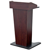 V Lectern with Shelves - AVFI LE402