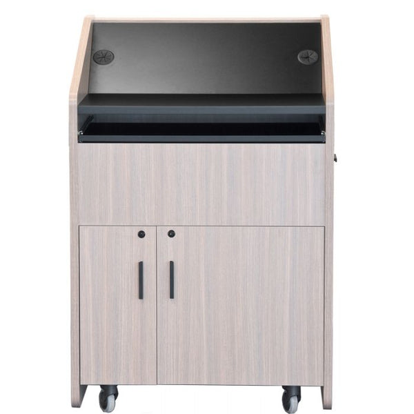 Mid-size Podium with Rack Mount - AVFI PD3006 – PodiumStop