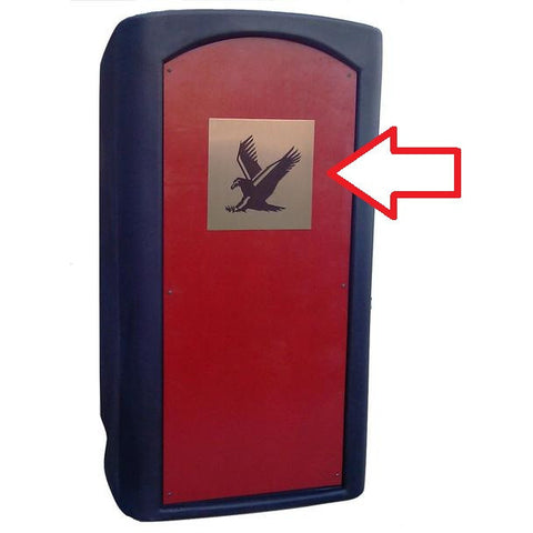 Replacement Front Inserts & Custom Logos for Accent Lecterns Classic Yes Logo