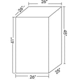 Classic Lectern Cloth Dust Cover Accessory by Accent