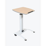 Pneumatic Height Adjustable Lectern and Tilting Table Top Stand