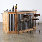 Homestead Wood and Metal Bar