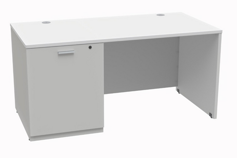 Multifunctional Teacher Desk with Rack Rails