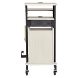 Premium Plus Presentation Cart with Locking Storage Cabinet PRC250