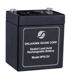 Power Sonic 12 Volt 5-Amp Rechargeable Battery