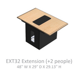 T526 Table System Extensions and Add-Ons - PodiumStop
