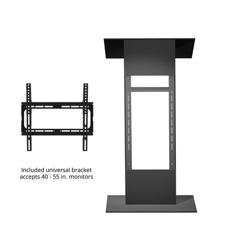 K5 Lectern - with VESA Mounts for TV Monitor – PodiumStop
