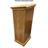 Full Pedestal Assistant Oak Lectern