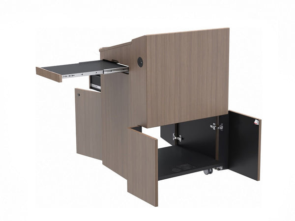 Compact Mobile Multimedia Lectern LEX230 – PodiumStop