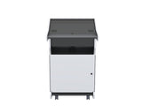 Mobile Presentation Lectern with Pullout Shelf