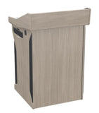 Mobile Presentation Lectern with Pullout Shelf