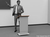 Compact Height Adjustable Lectern