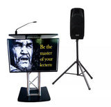 Video Lectern with Monitor Screen & Audio Options