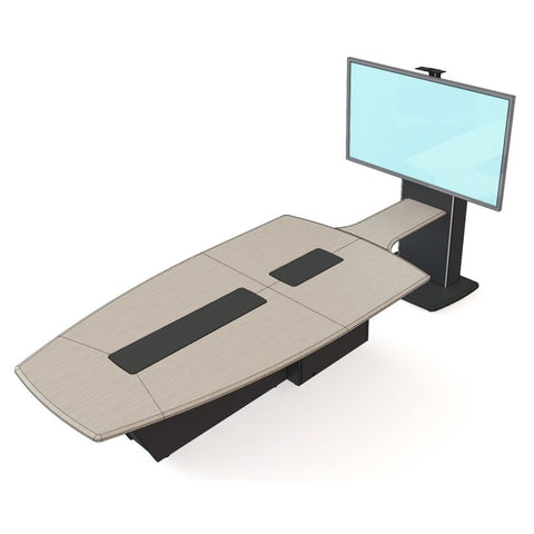 T3600 Modular Video Conference Table (T1 Package) Seats 8 - PodiumStop